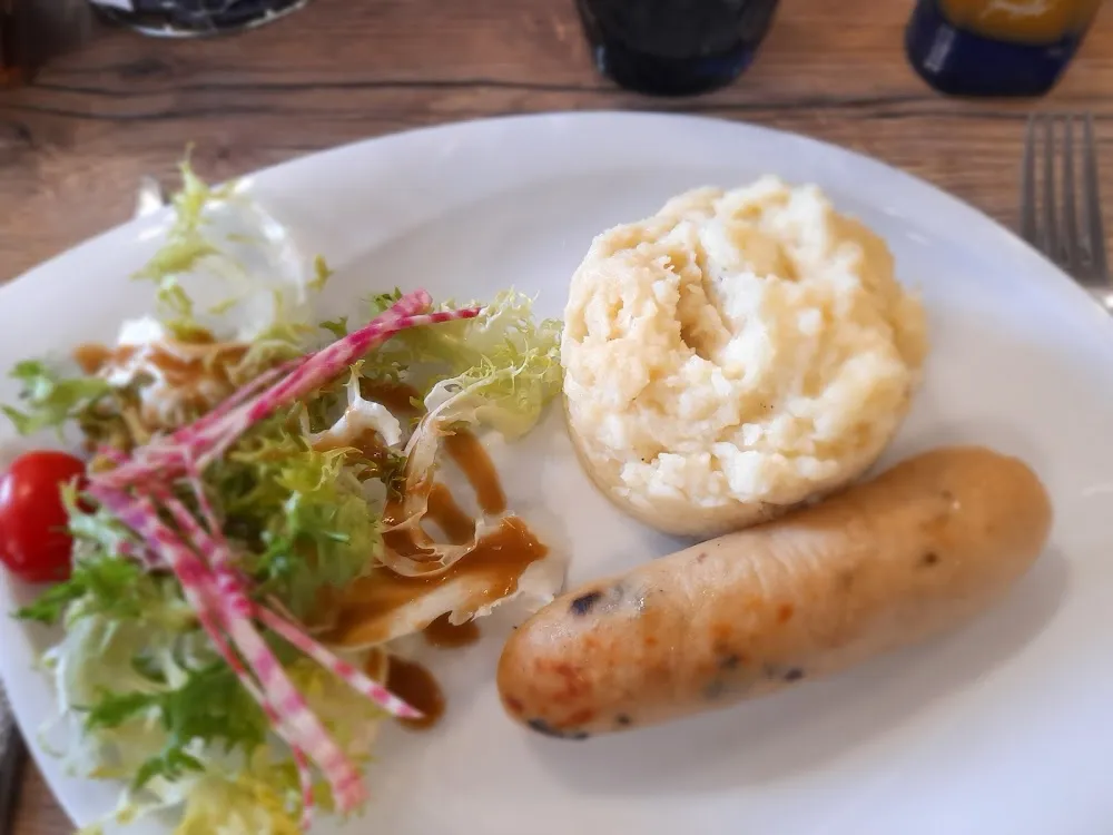 Boudin Blanc Au Chaource Et Sa Purée Maison