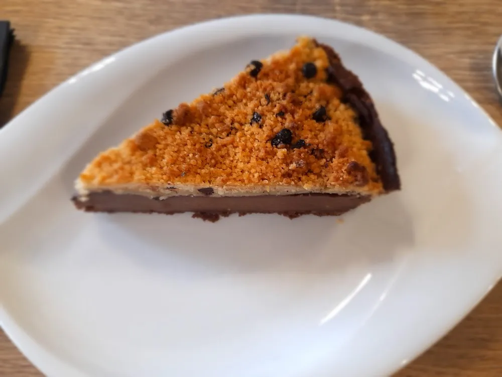 Flan Au Chocolat Et Son Crumble